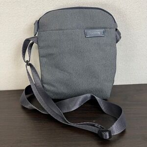 Bellroy City Pouch Grey Crossbody Shoulder Bag Slim Travel Everyday Carry Small